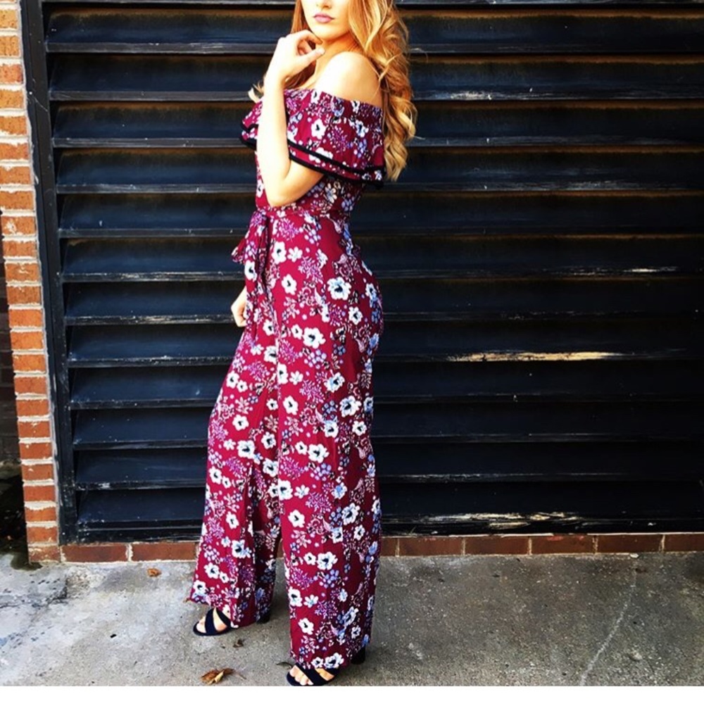 Floral Jumpsuit 💋
